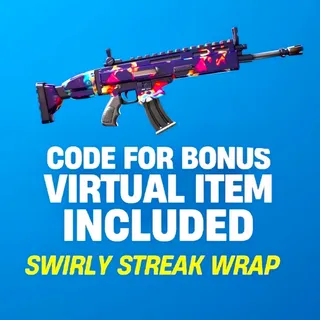 Fortnite Swirly Streak Wrap ⚡️GLOBAL⚡️