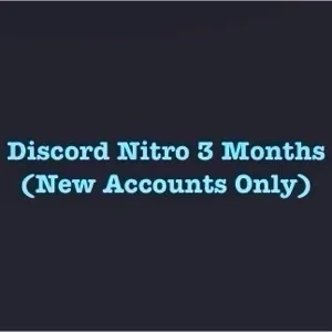 Discord Nitro 3 Months Subscription ⚡️FAST DELIVERY⚡️