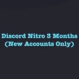 Discord Nitro 3 Months Subscription Gift ⚡️FAST DELIVERY⚡️