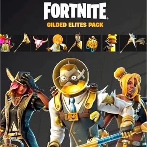 ⚡️WEEKEND SALE⚡️Fortnite Gilded Elites Pack 