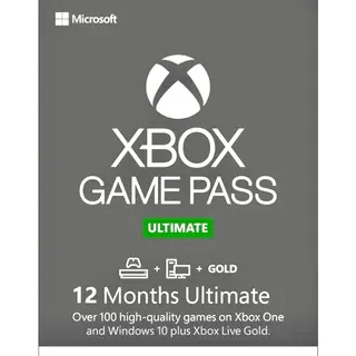 Xbox Game Pass Ultimate 12 Months 