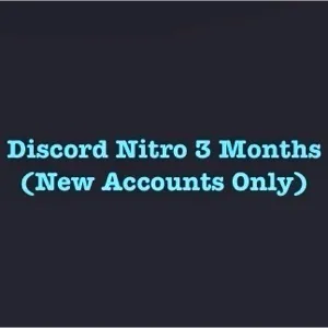 ⚡️FAST DELIVERY⚡️ Discord Nitro 3 Months Subscription Gift