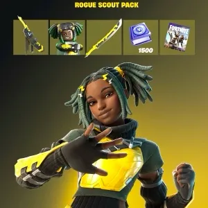 ⚡️ALL PLATFORMS⚡️Fortnite Rogue Scout + 1500 vbucks 