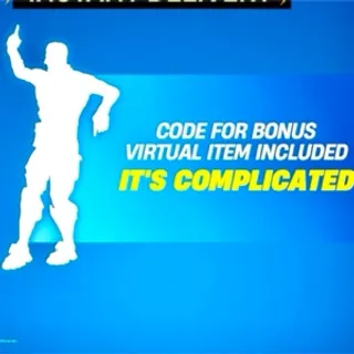 Fortnite - It's Complicated Emote