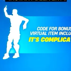 ⚡️FAST DELIVERY⚡️ FORTNITE IT’S COMPLICATED EMOTE