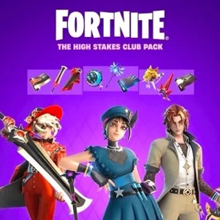 ⚡️FAST DELIVERY⚡️ USA Fortnite The High Stakes Club Pack Xbox