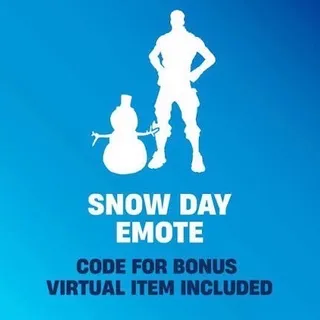 ⚡️INSTANT DELIVERY⚡️ FORTNITE – SNOW DAY EMOTE