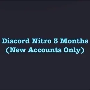 Discord Nitro 3 Months Subscription ⚡️INSTANT DELIVERY⚡️