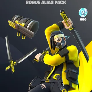 ⚡️ FAST DELIVERY⚡️ Fortnite Rogue Alias Pack + 600 vbucks 