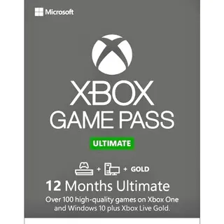 Xbox Game Pass Ultimate 12 Months 