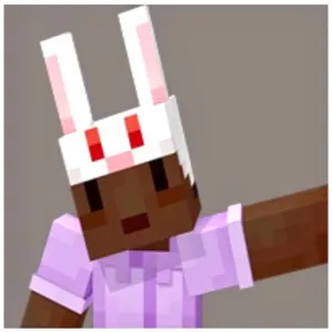 Minecraft Bunny Beanie ⚡️INSTANT DELIVERY⚡️
