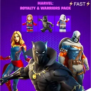 Fortnite Marvel Royalty & Warriors Pack