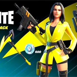 ⚡️ FAST DELIVERY ⚡️ Fortnite Yellow Jacket USA Pack + 600 vbucks
