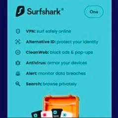 Surfshark One Unlimited Devices 1 Year Key GLOBAL