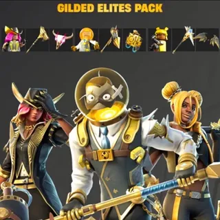 ⚡️INSTANT DELIVERY⚡️Fortnite Gilded Elites Pack 