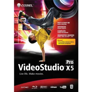 Corel VideoStudio Pro X5 lifetime activation