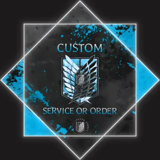 🏆 CUSTOM ORDER/SERVICES 🏆 | CHECK DESCRIPTION BEFORE BUYING | ATTACK ON TITAN REVOLUTION | AOTR