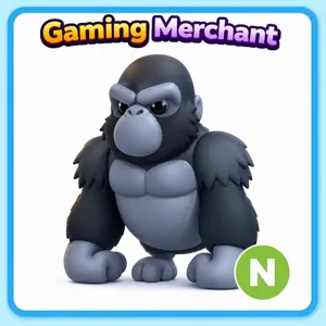 Neon Silverback Gorilla