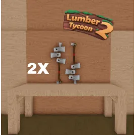 Roblox - Lumber Tycoon MANY Axe 2X