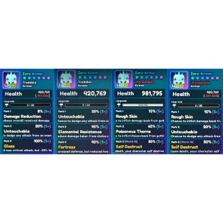 World Zero - 🛡️Zero Armor 9usd (4 var)