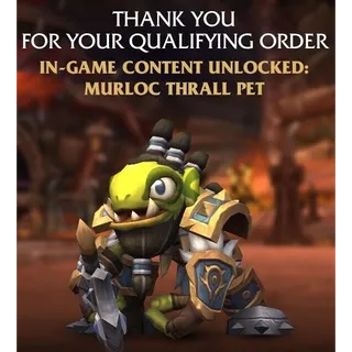 [Global] Bronze Murloc Thrrrdgl Pet - World of Warcraft WoW