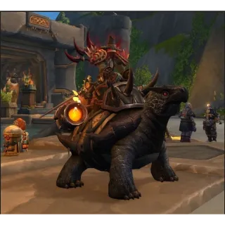 [Global] Savage Ebony Battle Turtle Mount - World of Warcraft WoW
