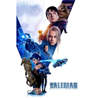Valerian and the City of a Thousand Planets HDX Digital Movie Code!!
