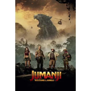 Jumanji: Welcome to the Jungle HDX Digital Movie Code!!