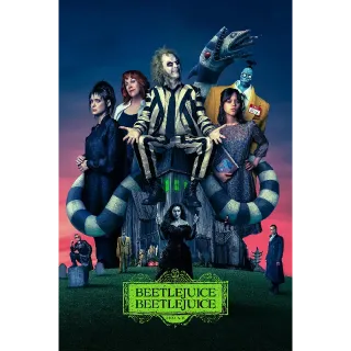 Beetlejuice Beetlejuice 4K UHD Digital Movie Code!!