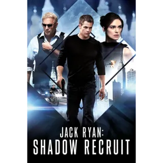 Jack Ryan: Shadow Recruit HD Digital Movie Code!!