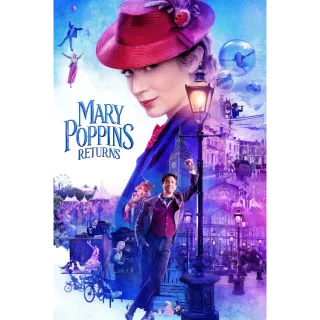 Mary Poppins Returns HDX Digital Movie Code!!
