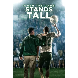 When the Game Stands Tall HDX Digital Movie Code!!