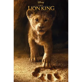 Disney The Lion King Live HDX Digital Movie Code!!