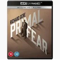 PRIMAL FEAR 4K UHD Digital Movie Code!!