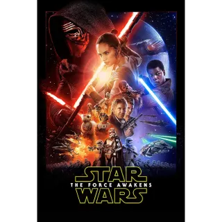 Star Wars: The Force Awakens HDX Digital Movie Code!!