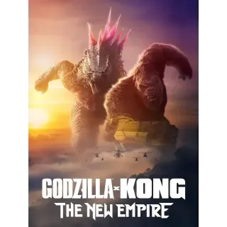 Godzilla x Kong: The New Empire  HDX Digital Movie Code!!