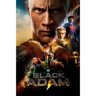 Black Adam HDX Digital Movie Code!!