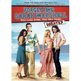 Forgetting Sarah Marshall Unrated HDX Digital Movie Code!!