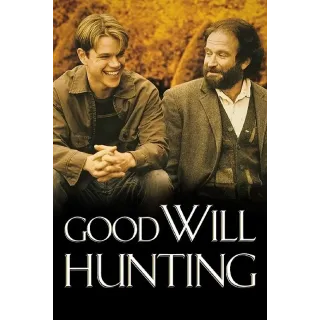 Good Will Hunting HDX Digital Movie Code!!