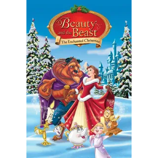 Disney Beauty and the Beast: The Enchanted Christmas HDX Digital Movie Code!!