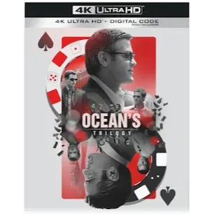 OCEAN'S TRILOGY 4K UHD Digital Movie Code!!