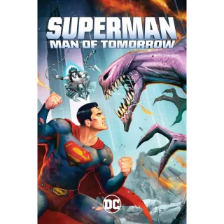Superman: Man of Tomorrow HDX Digital Movie Code!!