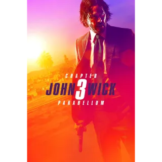 John Wick: Chapter 3 – Parabellum HDX Digital Movie Code!!