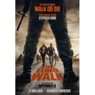 THE LONG WALK 4K UHD Digital Movie Code!!