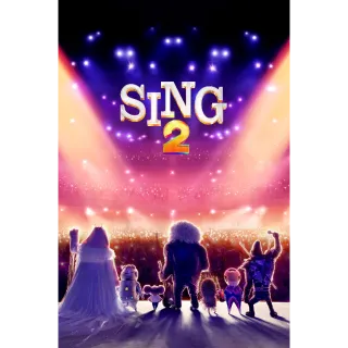 Sing 2 HDX Digital Movie Code!!