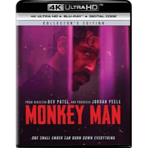 MONKEY MAN 4K UHD Digital Movie Code!!