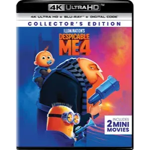 DESPICABLE ME 4 4K UHD Digital Movie Code!!