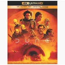 Dune Part 2 4K UHD Digital Movie Code!!
