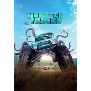 Monster Trucks HDX Digital Movie Code!!