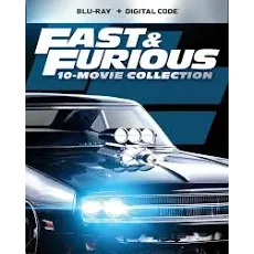 FAST AND FURIOUS 10-MOVIE COLLECTION HDX Digital Movie Code!!